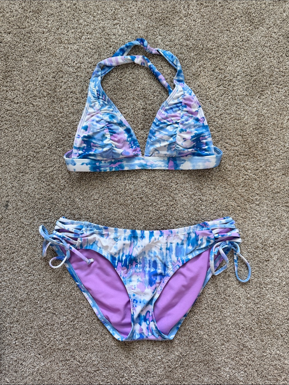 Tie-Dye Bikini Set